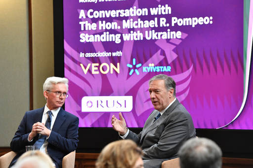 Recording: Michael Pompeo on Standing with Ukraine